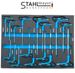 Шкаф Професионален с Инструменти 268 части 7 пълни чекмеджета STAHLMAYER - BLUE - Image 7