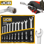 Глухи Ключове Звездогаечни Комплект JCB 10 части 8-2мм 5010R