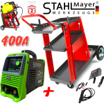Електрожен с Количка Мобилна STAHLMAYER 400А Заваръчна Количка Електрожен на Колела