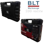 Гедоре 108 части 1/4“ &  3/8“  BLT Werkzeuge Комплект Инструменти в Куфар с 2 броя Тресчотки Накрайници и Вложки Гедоре - Image 5