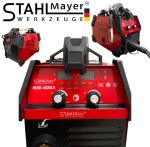 Телоподаващ Електрожен 2в1 Апарат MIG MAG MMA За Заваряване 400А STAHLMAYER-RED Инверторен Електрожен Телоподаващо - Image 6