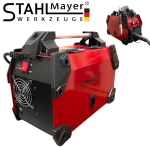 Телоподаващо Инверторен Електрожен 2в1 STAHLMAYER RED + Соларна Маска Шлем Апарат Телоподаващ - Image 5