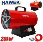 Газов Калорифер Индустриален с Регулатор HAWEK 20 KW 480 M³/H LPG Печка