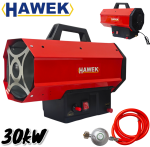 Газов Калорифер Индустриален с Регулатор HAWEK 30 KW 480 M³/H LPG
