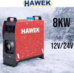 Суха Дизелова Печка 8kW За Кемпери Бусове и Гаражи 12V и 24V 220V HAWEK - Image 2