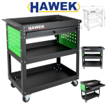 Инструментална Количка HAWEK с 3 Рафта и 1 Чекмедже Количка за Инструменти HW-1191