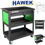 Инструментална Количка HAWEK с 3 Рафта и 1 Чекмедже Количка за Инструменти HW-1191