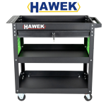 Инструментална Количка HAWEK с 3 Рафта и 1 Чекмедже Количка за Инструменти HW-1191 - Image 2
