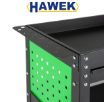 Инструментална Количка HAWEK с 3 Рафта и 1 Чекмедже Количка за Инструменти HW-1191 - Image 6