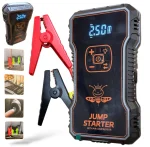 Голям Стартерен Бустер за Автомобил Външна Батерия POWER BANK 12V JUMP STARTER Стартер за Акумулатор Подаване на Ток 4в1 с Компресор и Фенер - Image 7