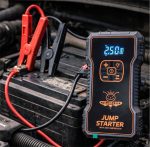 Голям Стартерен Бустер за Автомобил Външна Батерия POWER BANK 12V JUMP STARTER Стартер за Акумулатор Подаване на Ток 4в1 с Компресор и Фенер - Image 2