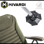 Стол Шаранаджийски Mivardi Chair Professional Quattro с регулируема облегалка - Image 5