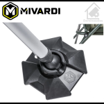 Стол Шаранаджийски Mivardi Chair Professional Quattro с регулируема облегалка - Image 7