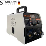 Телоподаващо Инверторен Електрожен 400А 2в1 Заваръчна Техника STAHLMAYER + Соларен Шлем Маска - Image 4