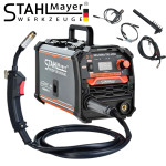 2в1 Инверторен Електрожен и Телоподаващ Заваръчен Апарат Машина MIG MAG MMA За Заваряване 400А STAHLMAYER PRO Телоподаващо + Подарък Соларна Маска Шлем - Image 3