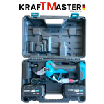 Лозарска Ножица Акумулаторна Градинска с Дисплей 36V 8AH KRAFT MASTER 2 Батерии и Зарядно + Резервен Нож - Image 2