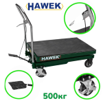Хидравлична Повдигаща Количка 500кг HAWEK 780мм - Image 3