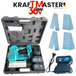 Акумулаторен Безчетков Такер KRAFT MASTER 36V 10AH 2 Батерии и Куфар - Image 3