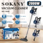 Прахосмукачка Акумулаторна SOKANY SK-13020 Безжична 2000W - Image 2