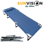 СГЪВАЕМО ПОХОДНО ЛЕГЛО ТИП ШЕЗЛОНГ SUNVISION Два Цвята SV-3998 - Image 3