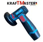 Акумулаторен Ъглошлайф 76мм и Двускоростен Винтоверт KRAFT MASTER 24V 6AH + 2 Броя батерии и Зарядно Накрайници и Дискове   - Image 3