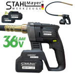 Акумулаторен Вибратор за Бетон STAHLMAYER 36V 8.0AH 2 батерии и Зарядно в Куфар