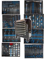 Професионален Шкаф за Инструменти STAHLMAYER MECHANIC LINE 293 части 8 чекмеджета Пълни - Image 6