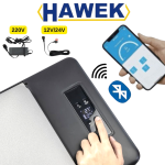 Хладилник Компресорен Портативен HAWEK 20 литра 12V/24V 220V за Охлаждане и Замразяване със BLUETOOTH С20 - Image 2
