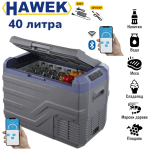Фризер Хладилник Преносим Хладилна Кутия с Компресор 12V/24V 100/220V 40 литра HAWEK , NL40 - Image 3