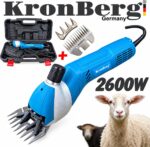 Електрическа Машинка за Подстригване на Овце и Животни 2600W KRONBERG Подарък Резервен Нож