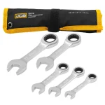 Комплект Къси Ключове с Тресчотка JCB 50516 – 5 части (10–19 мм) - Image 3