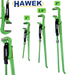 Комплект Водопроводни Ключове HAWEK 90° 1", 1.5" и 2" Хром-Ванадиева Стомана