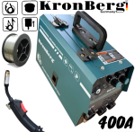 Инверторен Електрожен Телоподаващо Комбиниран 2в1 KRONBERG 400A Заваръчен Апарат - Image 4