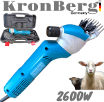 Електрическа Машинка за Подстригване на Овце и Животни 2600W KRONBERG Подарък Резервен Нож - Image 2