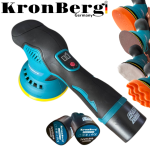 Акумулаторна Полирмашина 24V 5AH KRONBERG 125мм с 2 Батерии и Регулация на Обороти Машина за Полиране и Пастиране - Image 2