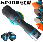 Акумулаторна Полирмашина 24V 5AH KRONBERG 125мм с 2 Батерии и Регулация на Обороти Машина за Полиране и Пастиране - Image 3