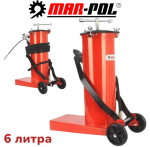 Крачна Помпа за Гресиране 6 литра MAR-POL Система за Гресиране Такаламит - Image 3