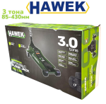 Нископрофилен Крик HAWEK HW-1188 с 2 Помпи 3 тона 85-430мм - Image 6