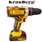 Акумулаторен Безчетков Ударен Винтоверт (Бормашина) KRONBERG 36V 8AH 2 Батерии и Зарядно в Куфар - Image 4