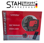 Лазерен Нивелир 4D 16 линии 360° Зелен Лазер с Bluetooth Високоговорител STAHLMAYER Professional Блутут Музика - Image 7