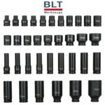 Ударни Вложки Комплект 35 части BLT Werkzeuge 1/2" – 35 части 8–32мм CR-MO стомана - Image 3
